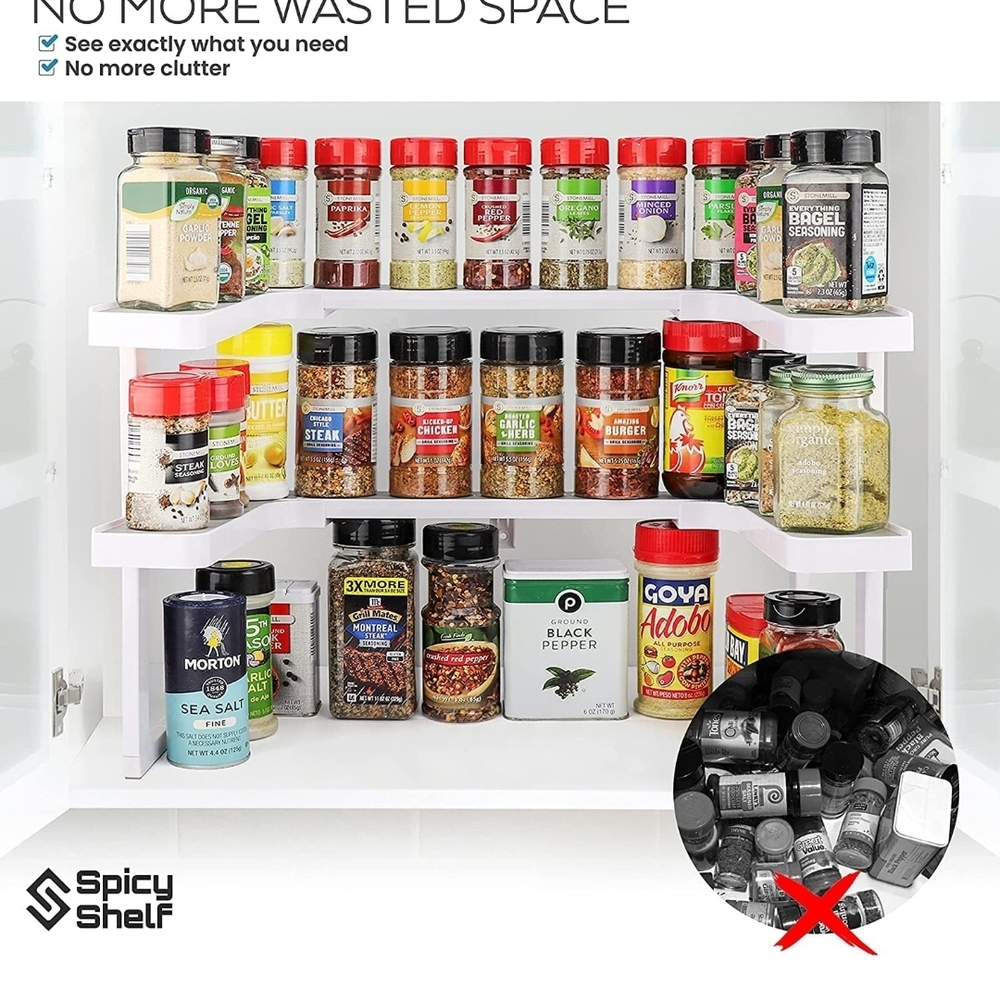 Spicy Shelf Spice Rack Organizer - Picture 6 of 7